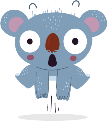 Ree Koala Emoji - Koala (356x444), Png Download
