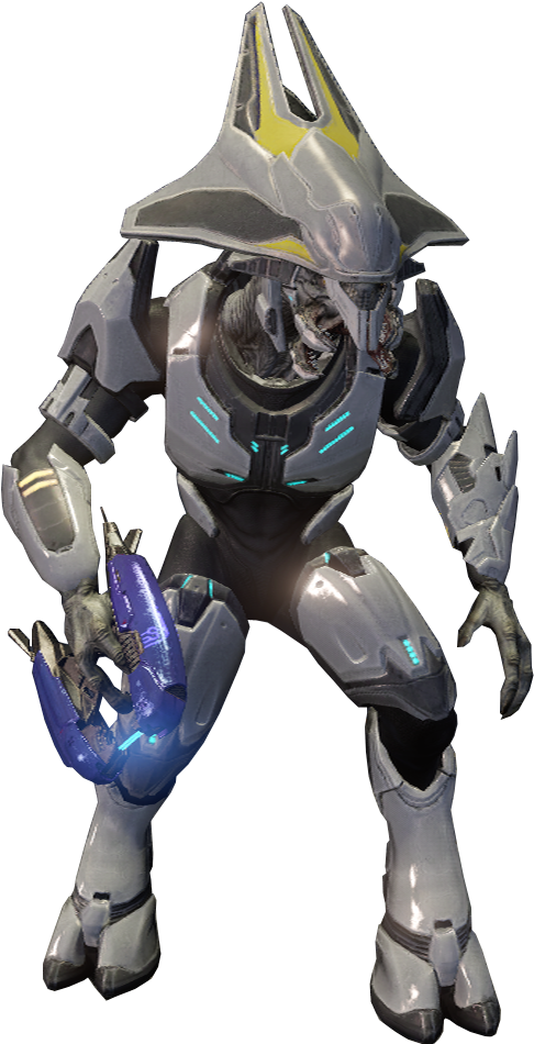 Sangheili High Councilor - Halo Sangheili (566x1028), Png Download