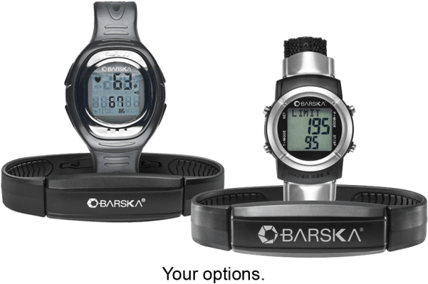 Barska Fitness Watch With Heart Rate Monitor (600x600), Png Download