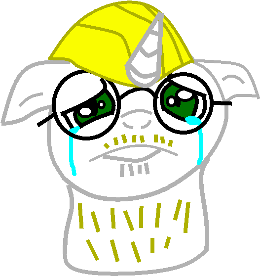 Moderator Jojo, Crying, Disneymaster, Glasses, Neckbeard, - Cartoon (555x626), Png Download