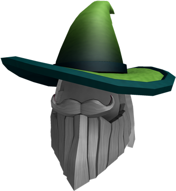 Emerald Dragon Master Wizard Hat - Emerald Hat Roblox (420x420), Png Download