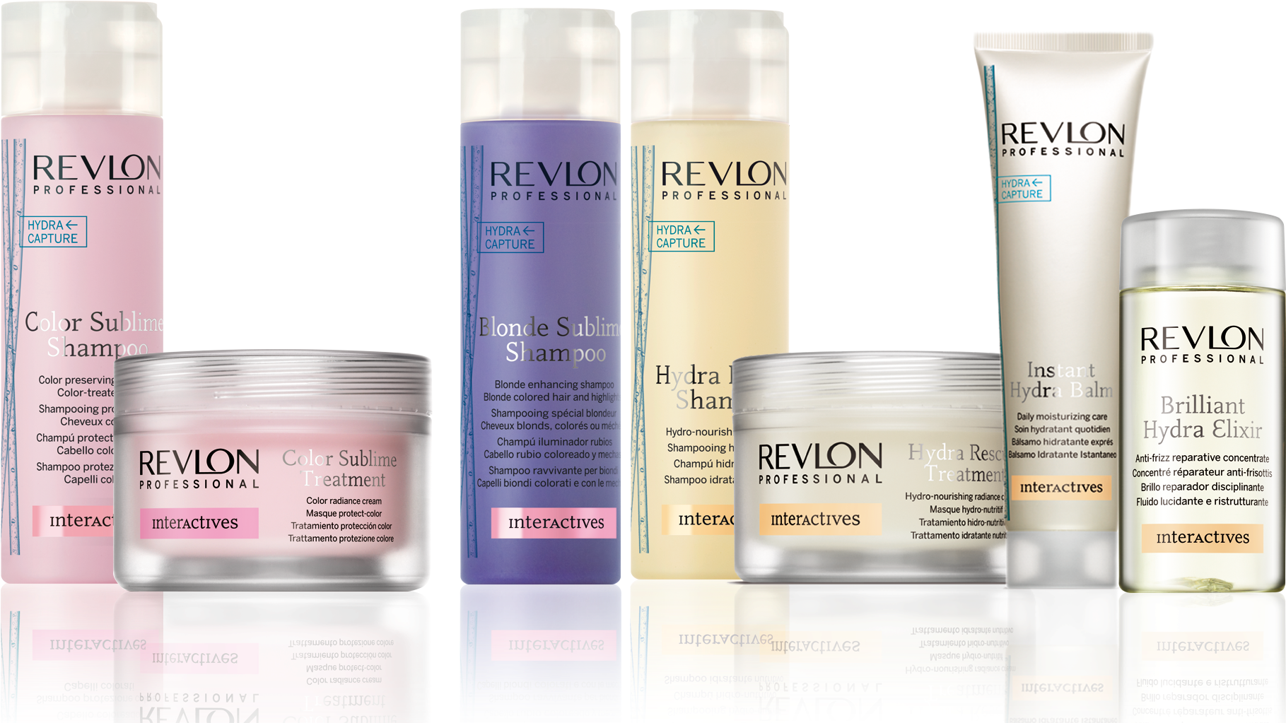Revlon Professional - Revlon Interactives Brilliant Hydra Elixir For Moisture (1954x1071), Png Download