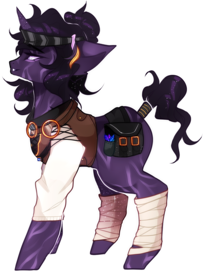 Horse Man With Bun By Coocadoo - Cartoon (771x1035), Png Download