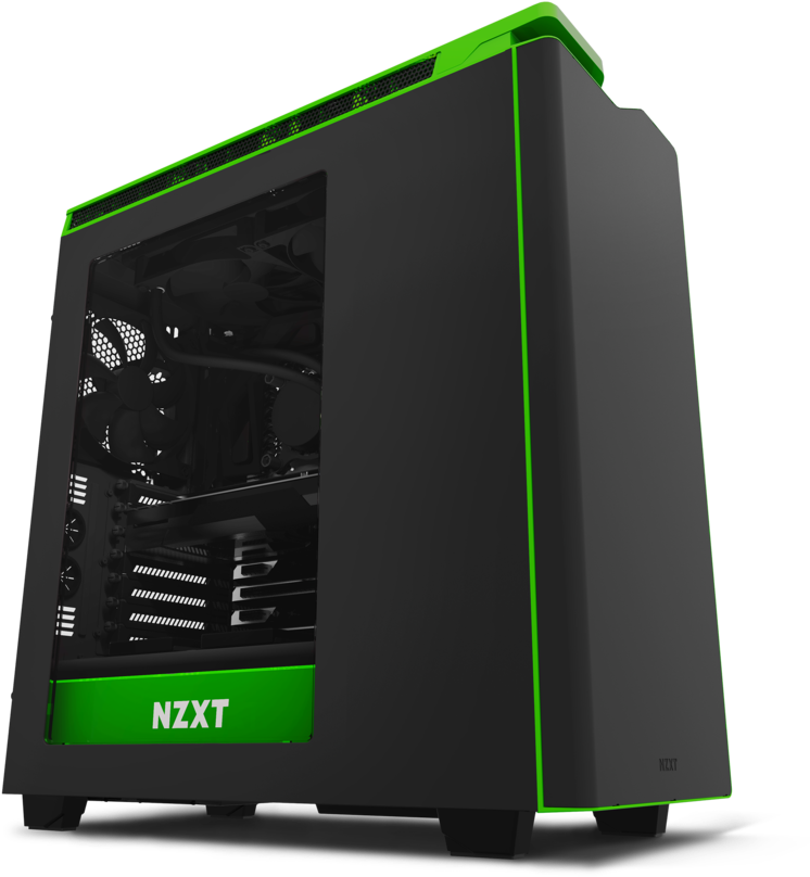 Nzxt H440 - Mid Tower Case (820x820), Png Download