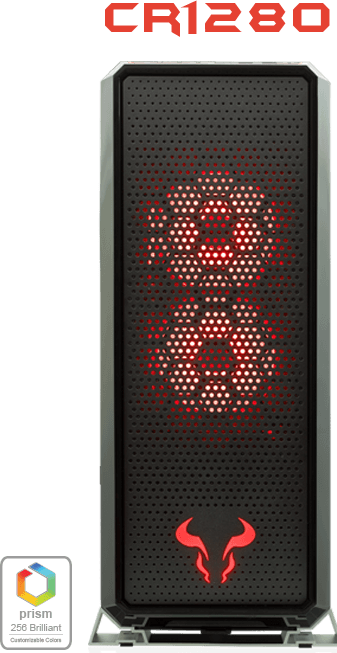 Rgb Tower Case - Subwoofer (337x653), Png Download