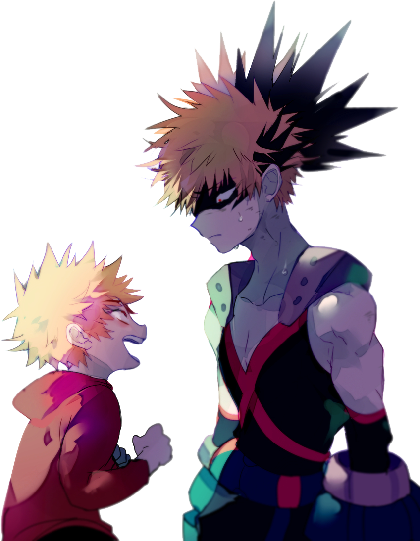 Наклейка Katsuki Bakugou » Boku No Hero Academia » - Bakugou Katsuki Fanart (900x1099), Png Download