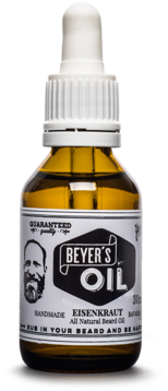 Beyer's Oil Beard Oil Front - Beyers Oil Beyer?s Oil Bartöl Eisenkraut 30ml (86,63 (480x480), Png Download