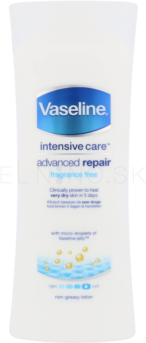 Vaseline Intensive Care Advanced Repair Telové Mlieka - Unilever Vaseline Intensive Rescue Repairing Moisture (750x750), Png Download