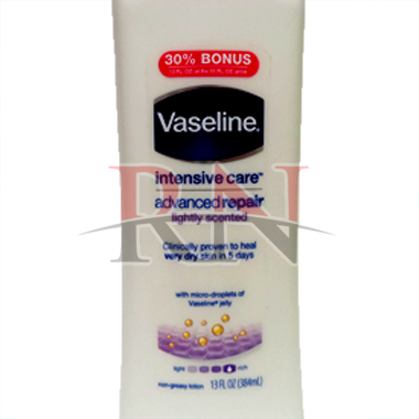 Intensive Case Advanced Repair 13oz - Vaseline Advanced Repair Body Lotion 384ml (380x380), Png Download