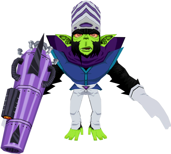 Download Zip Archive - Fusionfall Mojo Jojo (750x650), Png Download