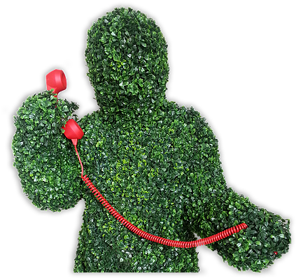 Have A Tree Hug With Some Amazing Real Life Hedge Men - Human (429x407), Png Download