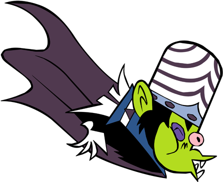 Powerpuff Girls-mojo Jojo In Face - Cartoon (500x666), Png Download