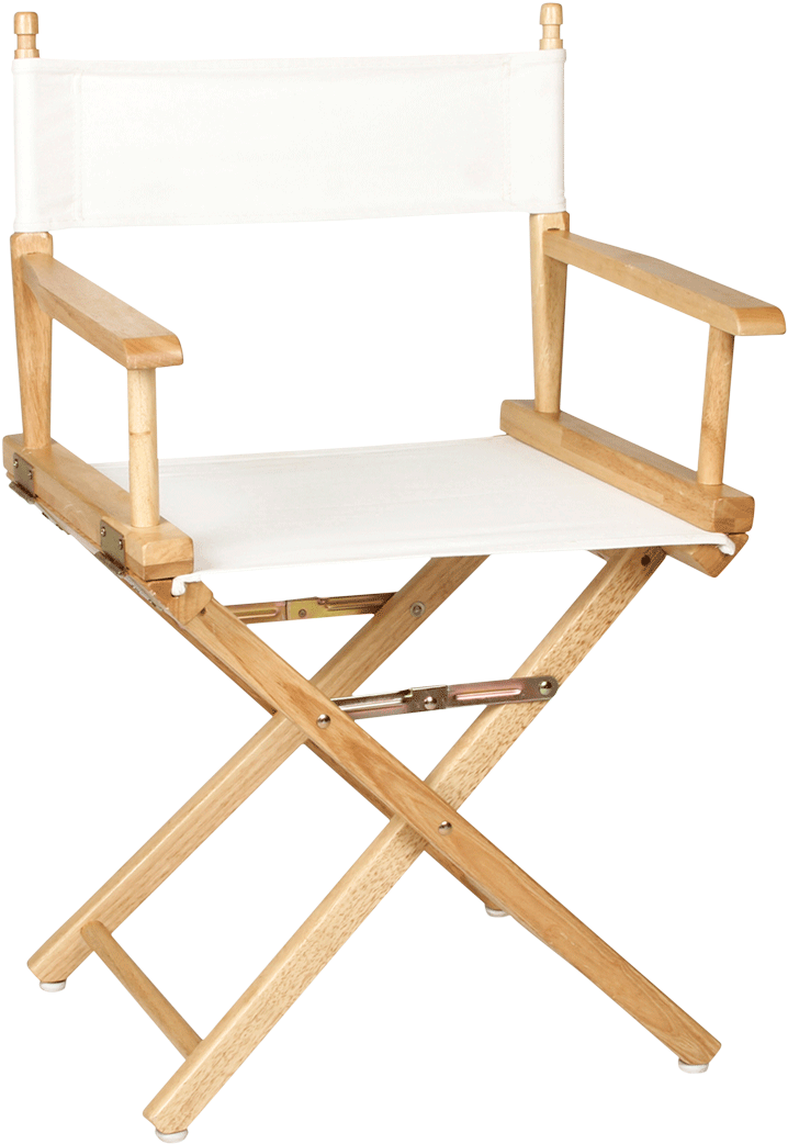 Director's Natural Chair - Film Director (980x1149), Png Download
