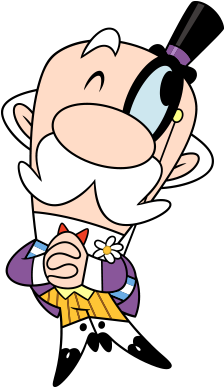 The Mayor - Power Puff Girls 2 Action Doll - Mayor (1600x413), Png Download