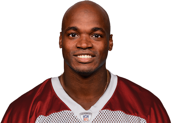 Adrian Peterson Headshot Redskins (600x436), Png Download