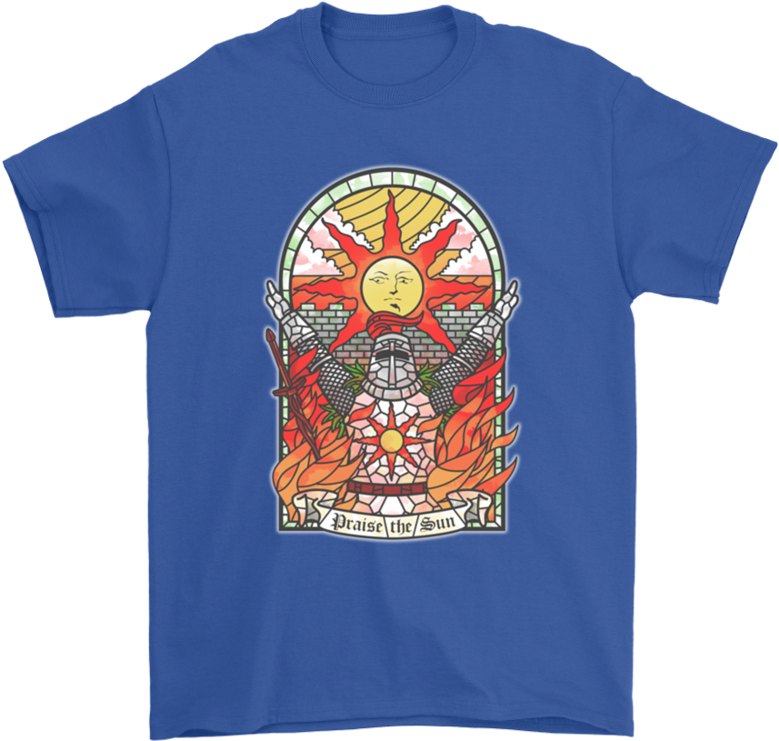 Solaire Of Astora Praise The Sun Dark Soul Shirts - Dark Souls - Praise The Sun Church (1024x1024), Png Download