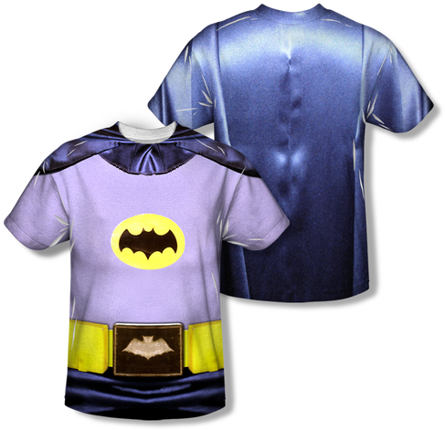 Batman Classic Tv/batman Costume - Batman 1966 T Shirt (500x500), Png Download