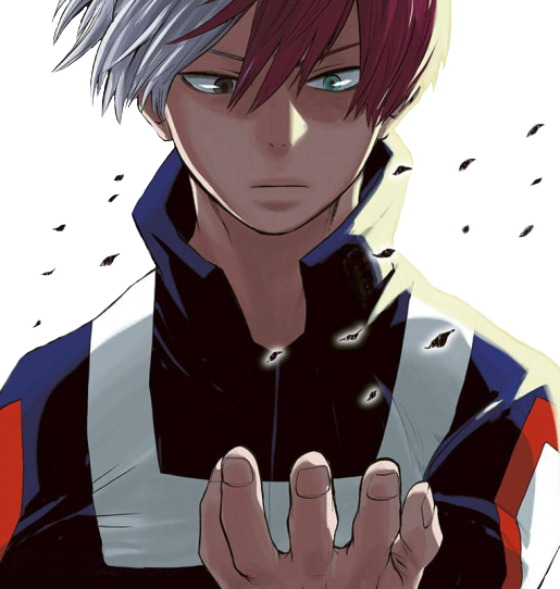 Shouto Todoroki - Boku No Hero Academia Zuko (515x542), Png Download
