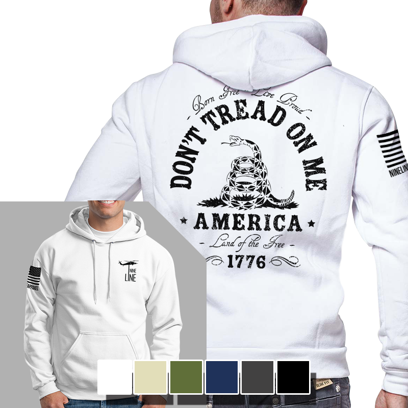 Nine Line Apparel - Dont Tread On Me Hoodie (800x800), Png Download