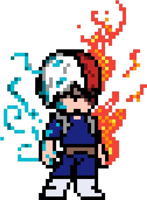 Shoto Todoroki - Illustration (1200x1200), Png Download