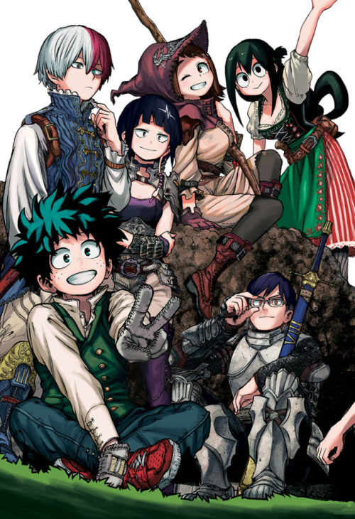 3 - My Hero Academia Fantasy (500x730), Png Download