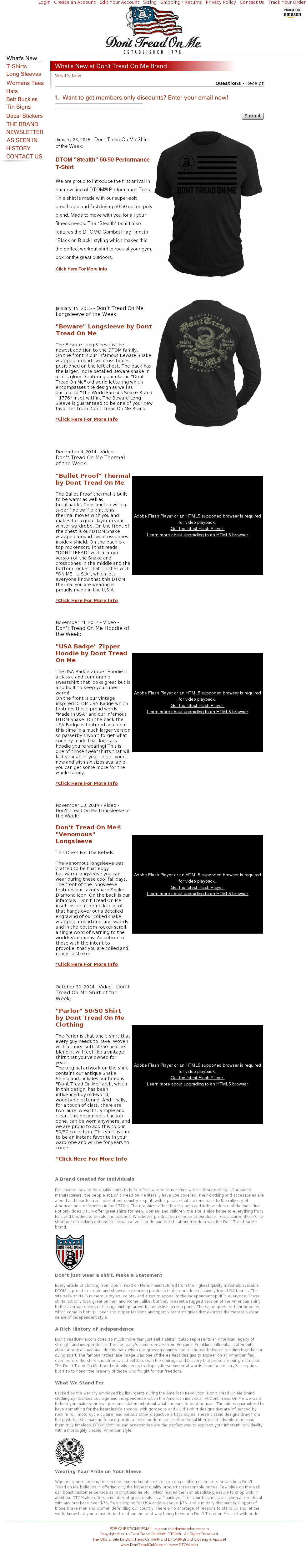Dont Tread On Me Competitors, Revenue And Employees - Document (1024x5082), Png Download
