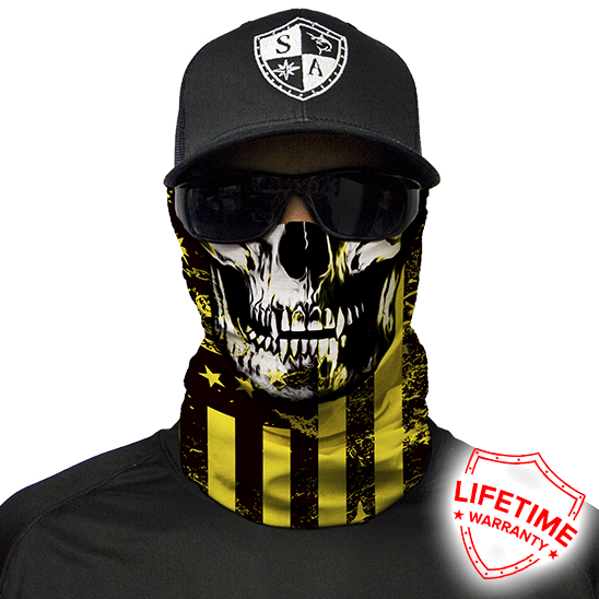 Dont Tread Skull Preview - Dont Tread On Me Face Mask (548x548), Png Download
