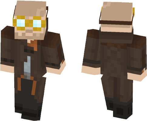 Legends Of Tomorrow - Minecraft Skin John Wick (584x497), Png Download