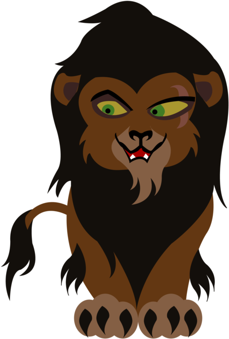 Lion King Clipart Scar Chibi Scar By Mona Minette Nvcgce - Chibi Scar (774x1032), Png Download
