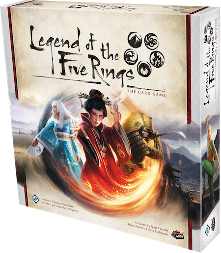 Legend Of 5 Rings Lcg (450x516), Png Download