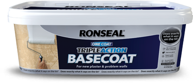 5l 2014 - Ronseal Problem Wall Paints White Basecoat 2.5l (445x445), Png Download