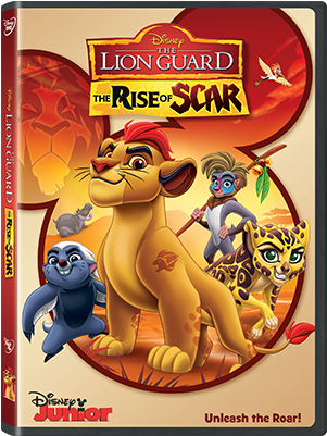 The Lion Guard Disney S - Lion Guard The Rise Of Scar Dvd (400x400), Png Download