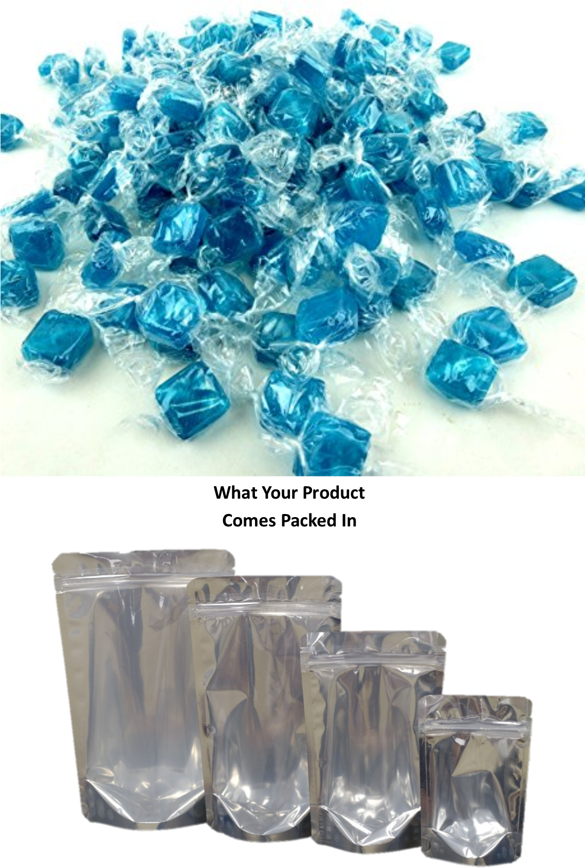 Primrose Ice Blue Mints - Sweet Popcorn (1149x1692), Png Download