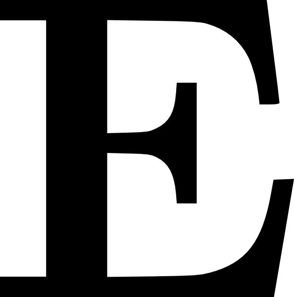 Cyrillic Letter E Png Clip Art (594x600), Png Download