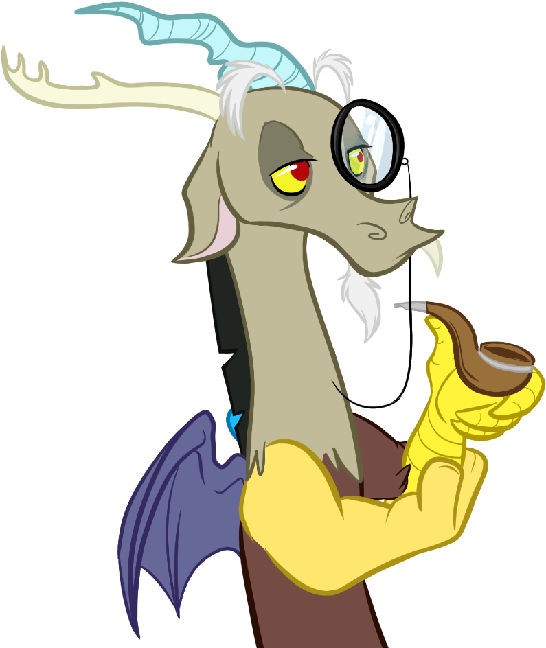 Don't Forget To Analyze This Picture - Discord My Little Pony (801x954), Png Download