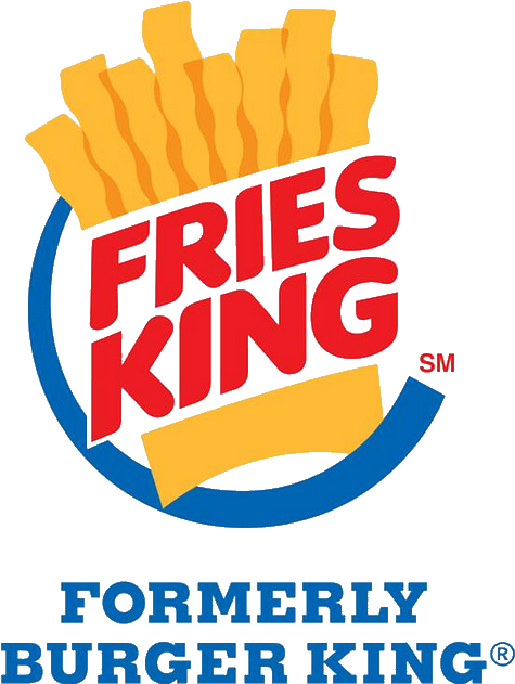 Fries King Logo - Logo Quick Burger King (524x667), Png Download