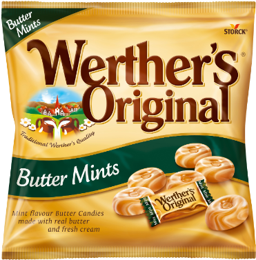 Werther's Original Butter Mints - Werther's Original Mint (400x400), Png Download