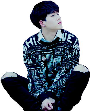 Monsta X's Rapper And Aegyo Master Milk Enthusiast - Jooheon Monsta X Png (326x400), Png Download