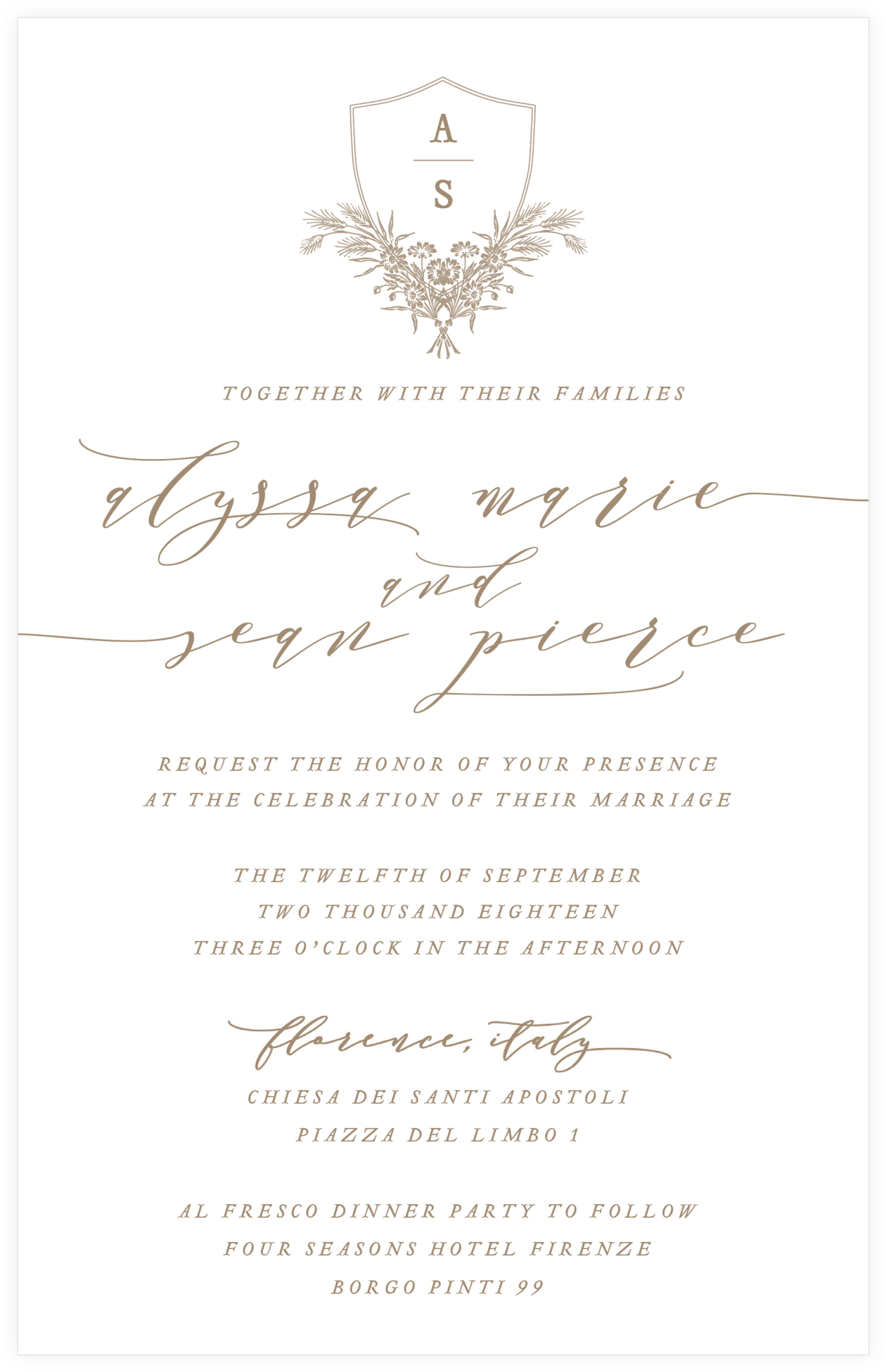 Heirloom Invitation & Envelope (2500x2500), Png Download
