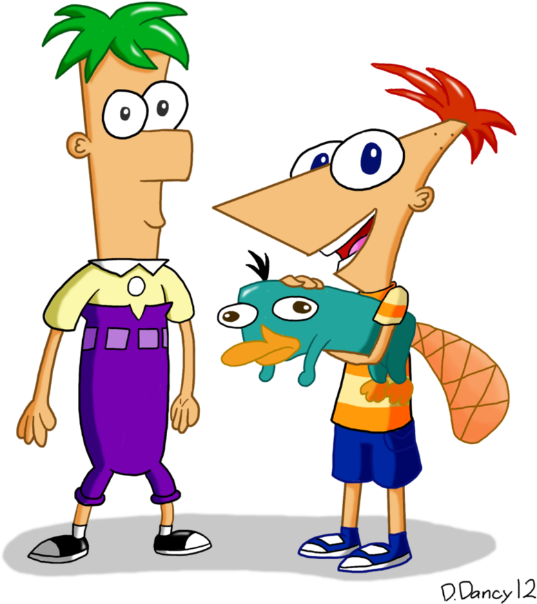 Phineas And Ferb Transparent Background Png - Phineas And Ferb Png (844x947), Png Download