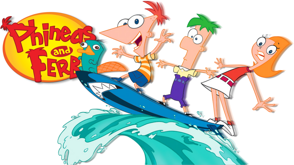 Phineas And Ferb Download Png Image - Phineas And Ferb Pngs (1000x562), Png Download
