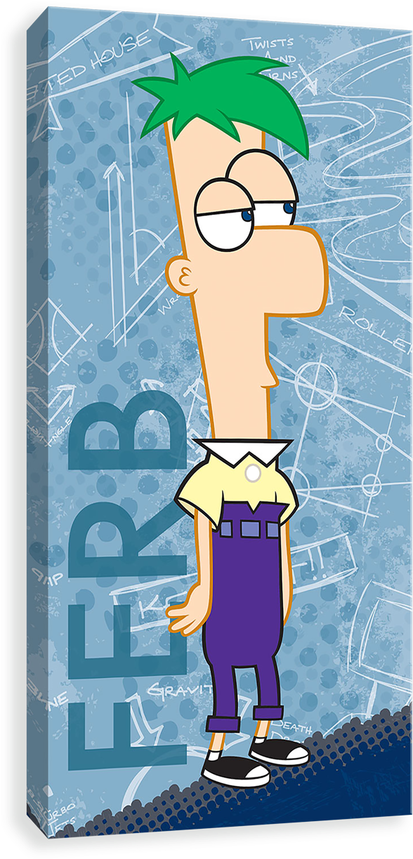 Phineas And Ferb - Ferb Fletcher (1280x1280), Png Download