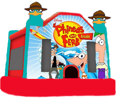 Phineas And Ferb #3: Wild Surprise (409x338), Png Download
