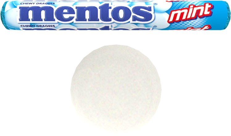 Download Zip Archive - Chewy Mints, 1.32 Oz, Mint, 15 Rolls/box (750x650), Png Download