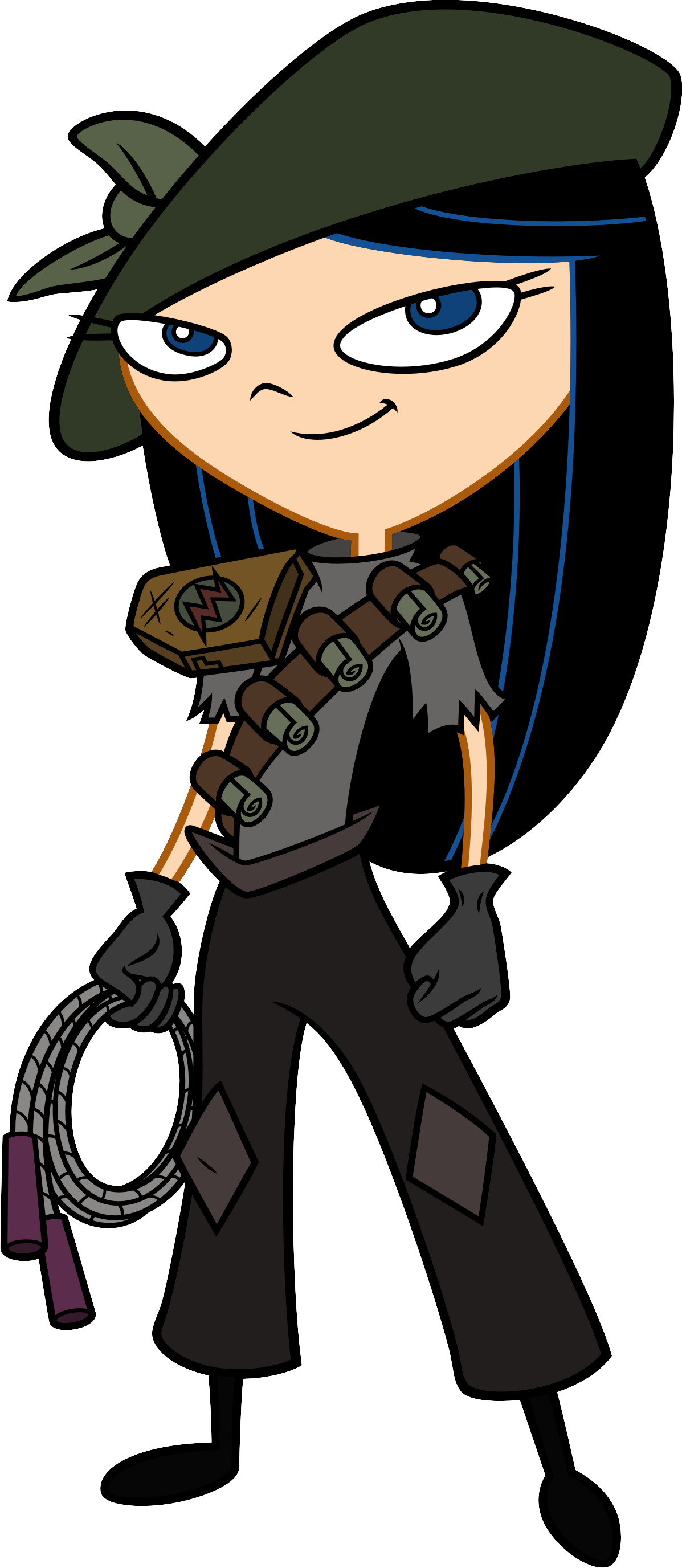 2nd Dimension Isabella Garcia-shapiro - Phineas And Ferb Across The 2nd Dimension Isabella (1197x2752), Png Download