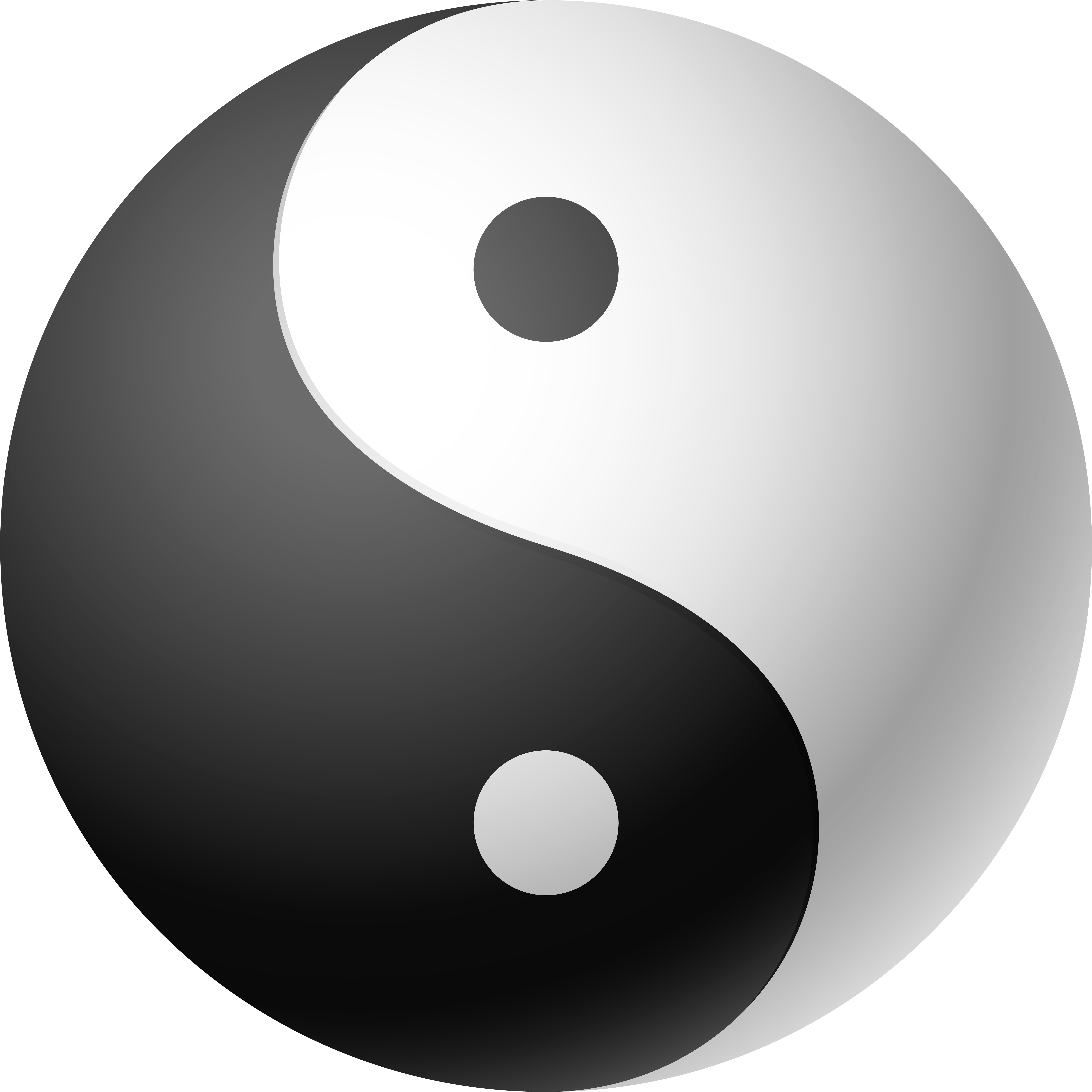 Yin Yang Transparent Png (8000x8000), Png Download