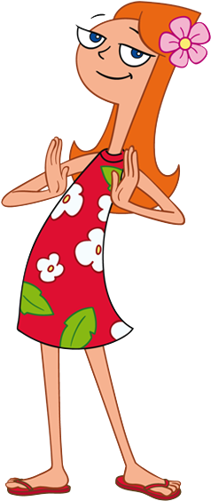 Candace Fletcher Phineas And Ferb (267x577), Png Download