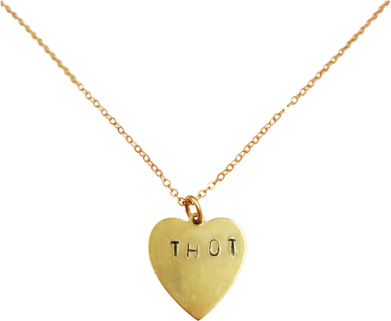 Thot Hand-stamped Necklace - Necklace (600x600), Png Download