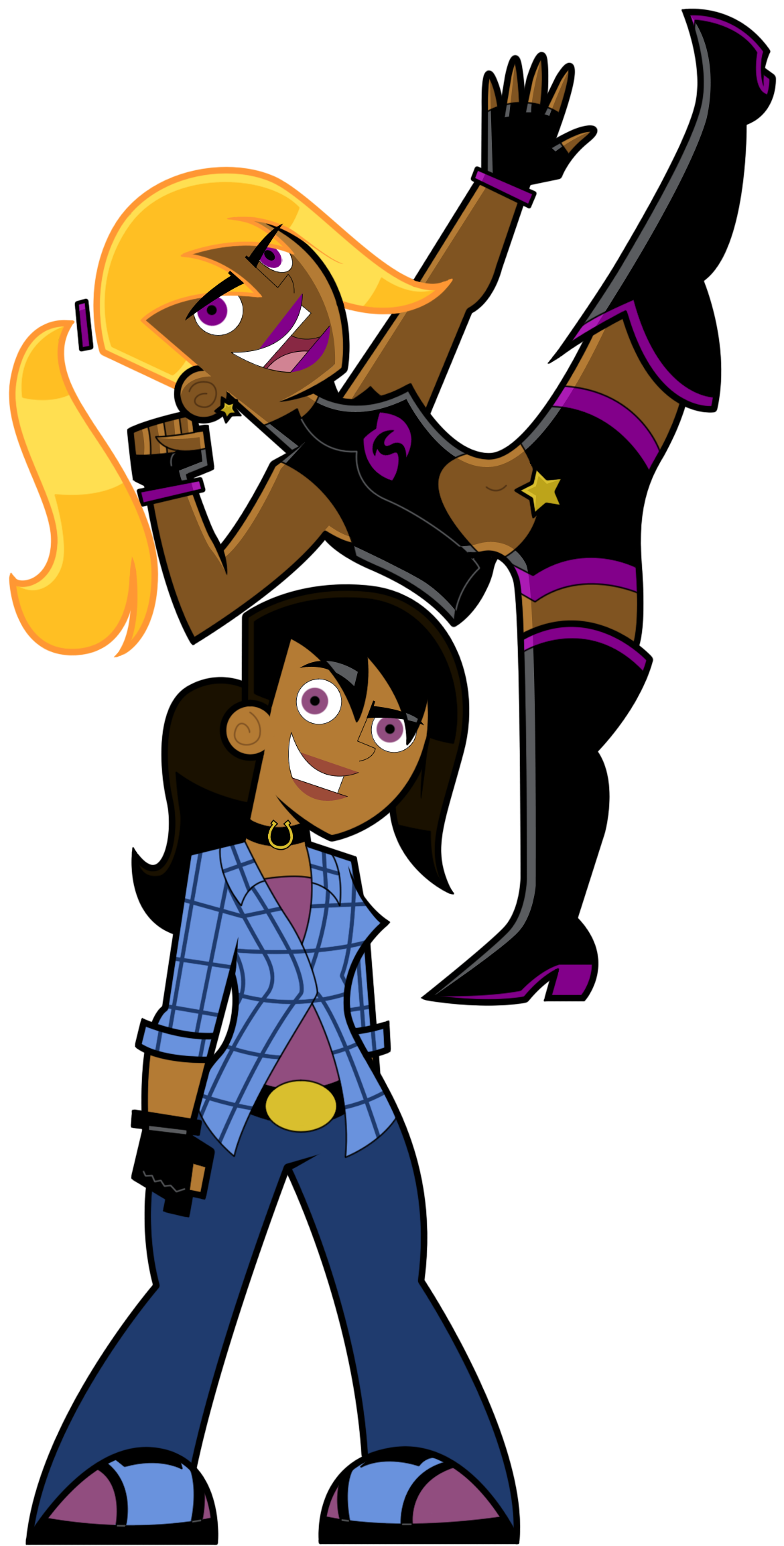 Michelle Misha - Danny Phantom Girl Oc (1194x2376), Png Download