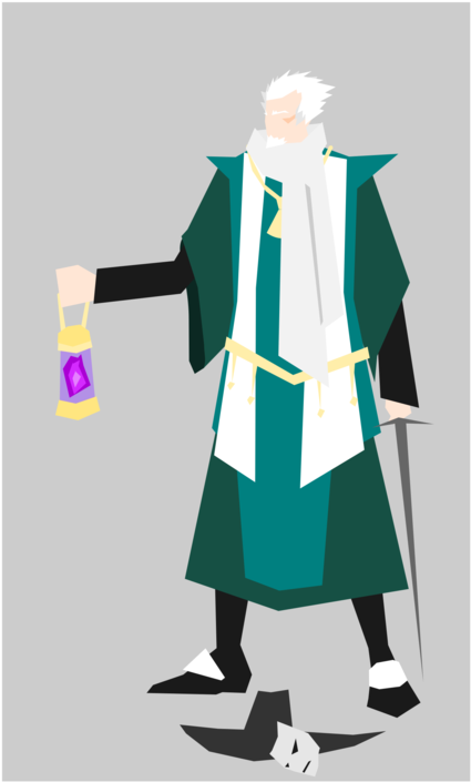 Drawing Cartoon Line Art Trinity Blood - Drawing (530x750), Png Download